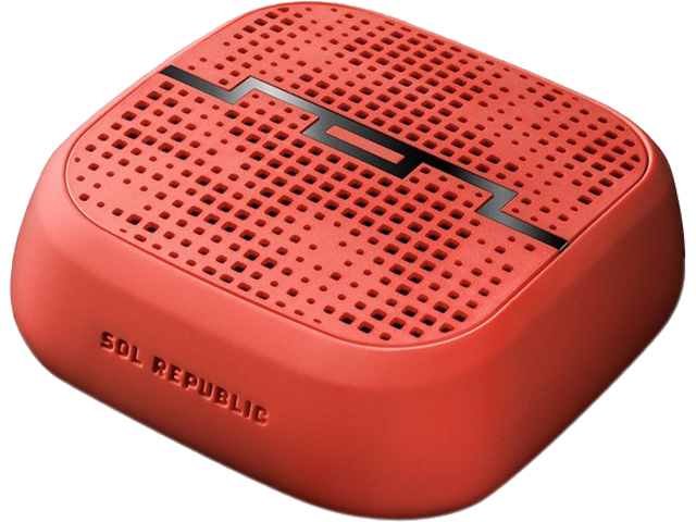 Sol Republic 1510 33 Punk Wireless Spkr Fluoro Red