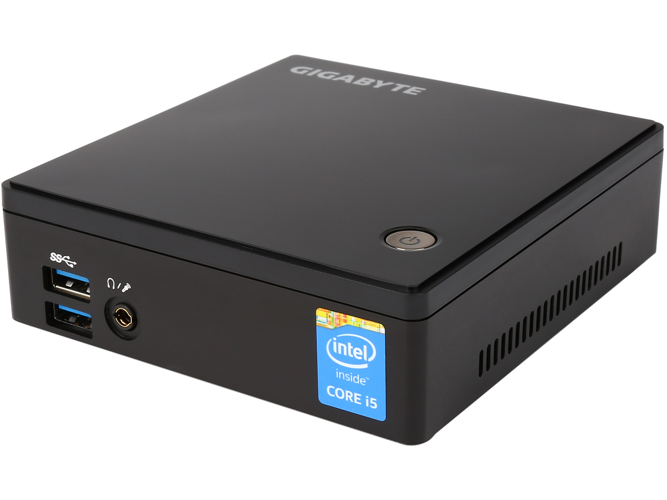 GIGABYTE GB BXi7 5500 (rev. 1.0) 2 x 204Pin SO DIMM Intel HD Graphics 5500 Black Mini PC Barebone