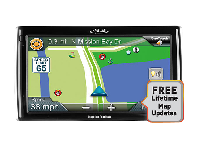 MAGELLAN RoadMate RV9145 LM 7.0" RV/Truck GPS Navigation w/ Lifetime Map Update