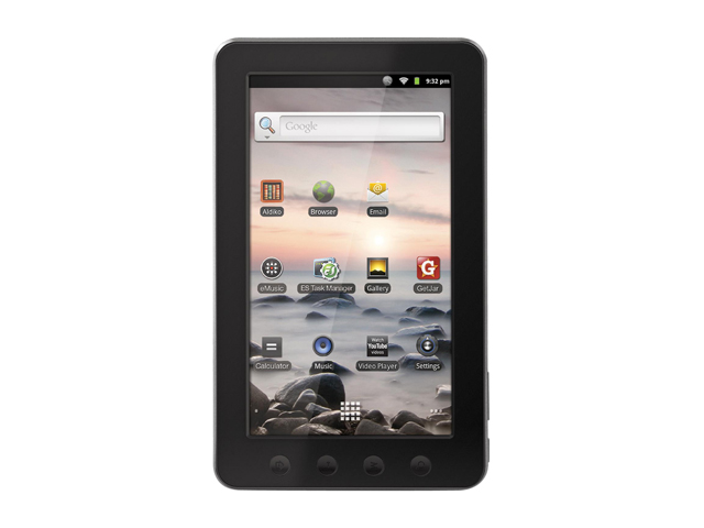   Tablet Telechips ARM11 800MHz 7 LCD Resistive Touch Screen 4GB Flash