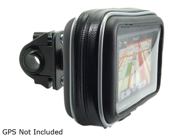   and Motorcycle Handle Bar Mount with Water Resistant Holder for GPS