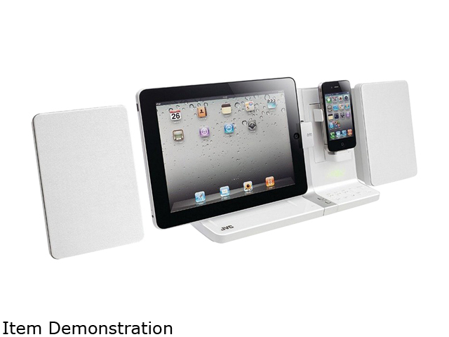 JVC Dual Dock Sound System For Dockipad & Ipod UXVJ3W