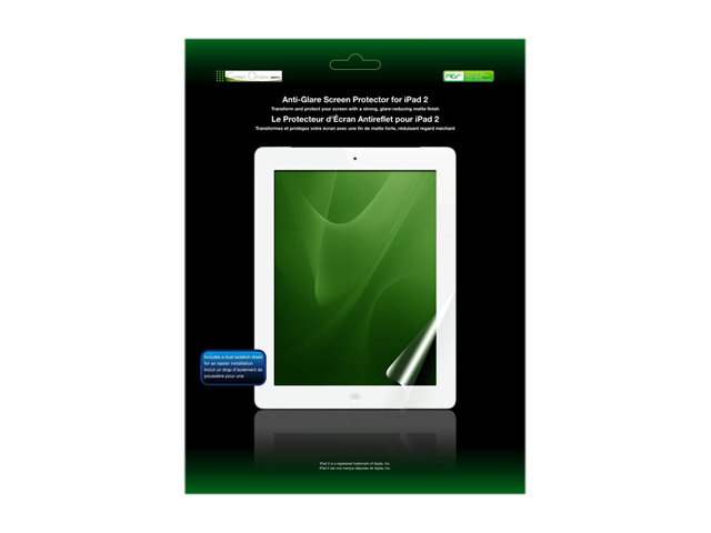 Green Onions Supply Anti Glare Screen Protector for iPad 2                                                              RT SPIPAD202G 