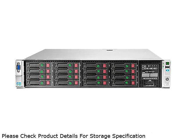 HP ProLiant DL380p Gen8 Rack Server System Intel Xeon E5 2609 2.4GHz 4C/4T 8GB (1x8GB) DDR3 No Hard Drive 670857 S01