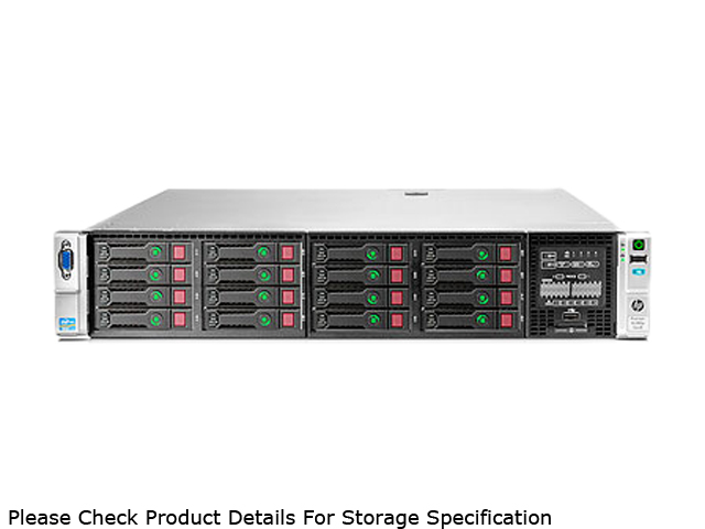 HP ProLiant DL380p Gen8 Rack Server System Intel Xeon E5 2640 2.5GHz 6C/12T 16GB (4 x 4GB) DDR3 No Hard Drive 642107 001