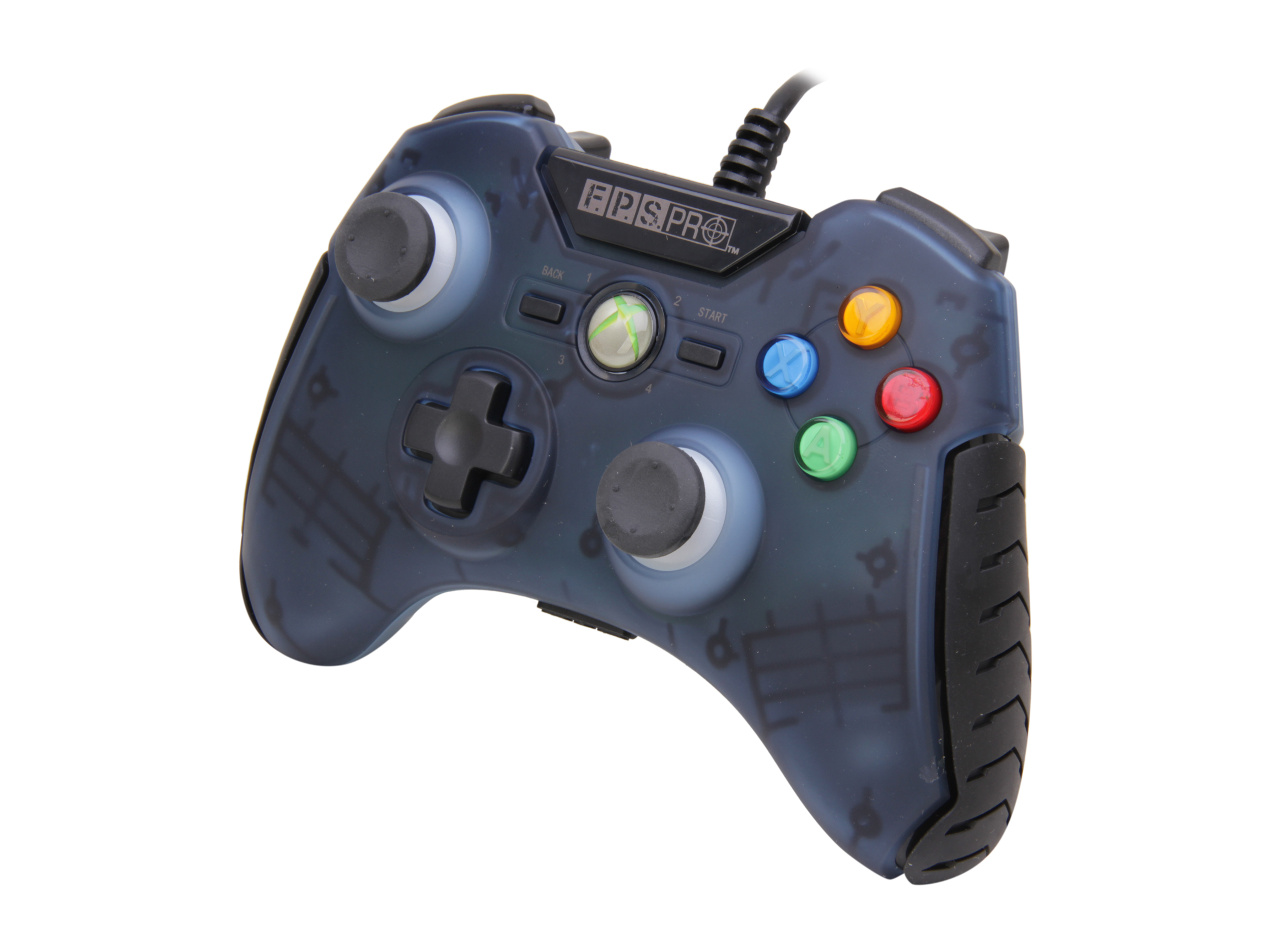 Mad Catz Officially licensed F.P.S. Pro Wired GamePad for Xbox 360   SWAT Blue