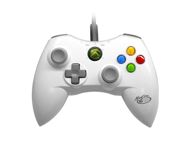 Mad Catz XBOX 360 Gamepad Controller White