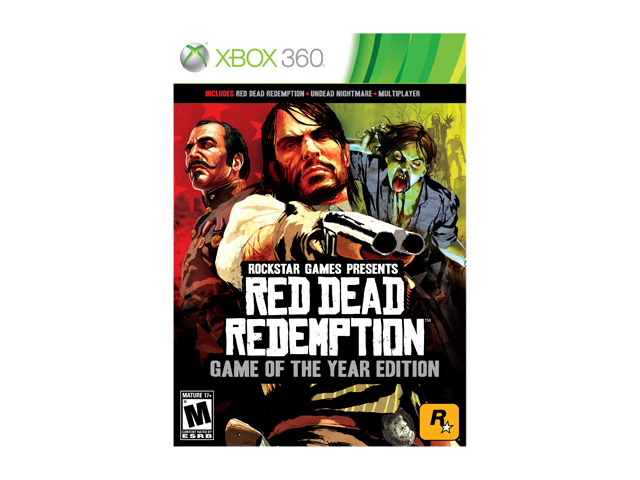Red Dead Redemption: Game of The Year Edition Xbox 360 Game Rockstar Gaming