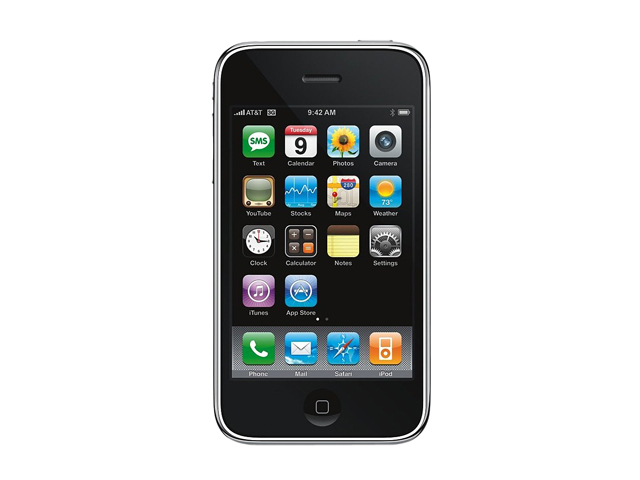 Apple iPhone 3GS MB702LL/A Black 3G Single Core 600MHz 8GB Unlocked GSM Smart Phone