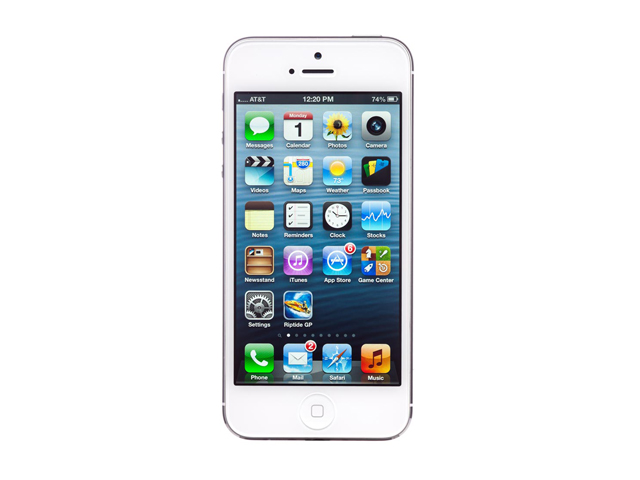 Apple iPhone 5 White 4G LTE Unlocked Smart Phone with 4" Screen/ iOS 6 / 64GB Memory