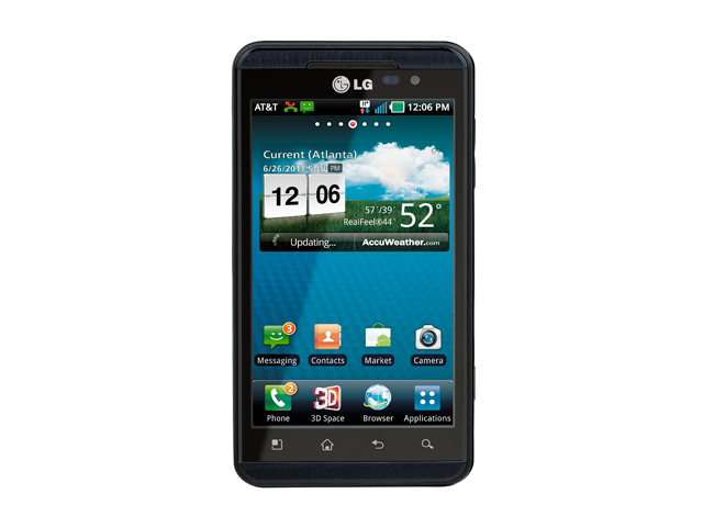 LG Thrill 4G P925 Black 3G Unlocked GSM Android Cell Phone