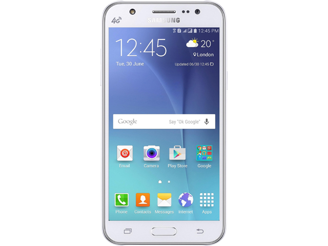 Samsung Galaxy J7 J700M 16GB 4G LTE White Unlocked GSM Android Cell Phone 5.5" 1.5GB RAM