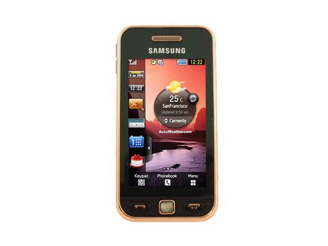 Samsung Star Black/Gold Unlocked GSM Touch Screen Phone with 3.2MP Camera/ 10 Hours Talk Time/ Bluetooth (S5230) 
