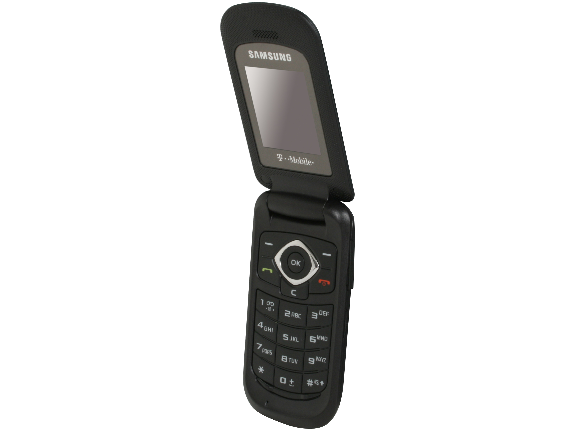 Samsung T139 Black Unlocked GSM Flip Phone w/ 10 Days Standby Time (SGH T139)
