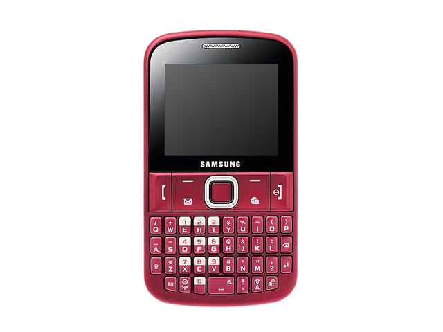 Samsung Ch@t 220 GT E2220 Red Unlocked Cell Phone