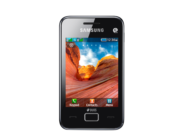Samsung Star 3 Duos S5222 Black Unlocked Dual SIM Cell Phone