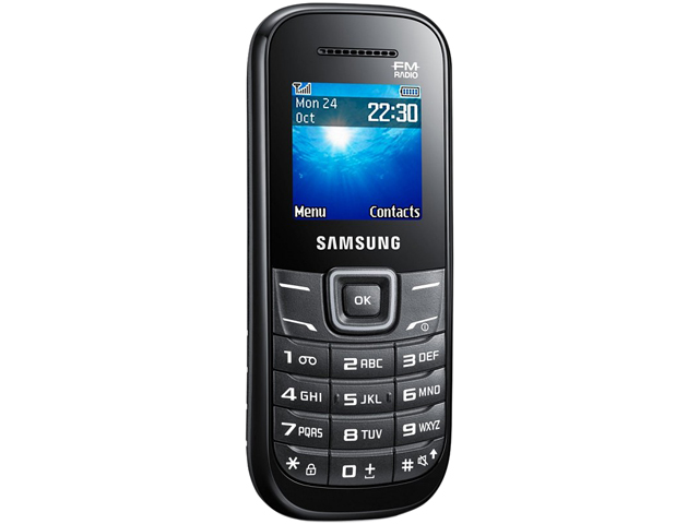 Samsung Keystone 2 E1205L Black Unlocked GSM Extreme Durability Cell Phone