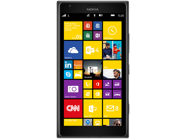 Nokia Lumia 1520.3 Black 3G 4G LTE Quad Core 2.2GHz Unlocked Cell Phone (US LTE Bands)