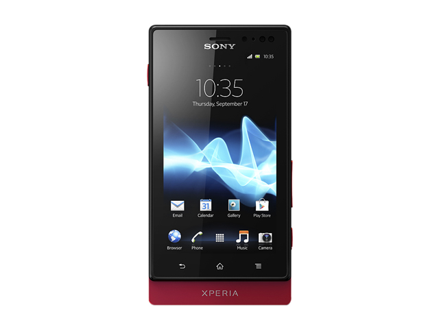 Sony Xperia Sola Red 3G Unlocked GSM Android Smart Phone w/ Dual Core / NFC / Micro SIM / 5MP