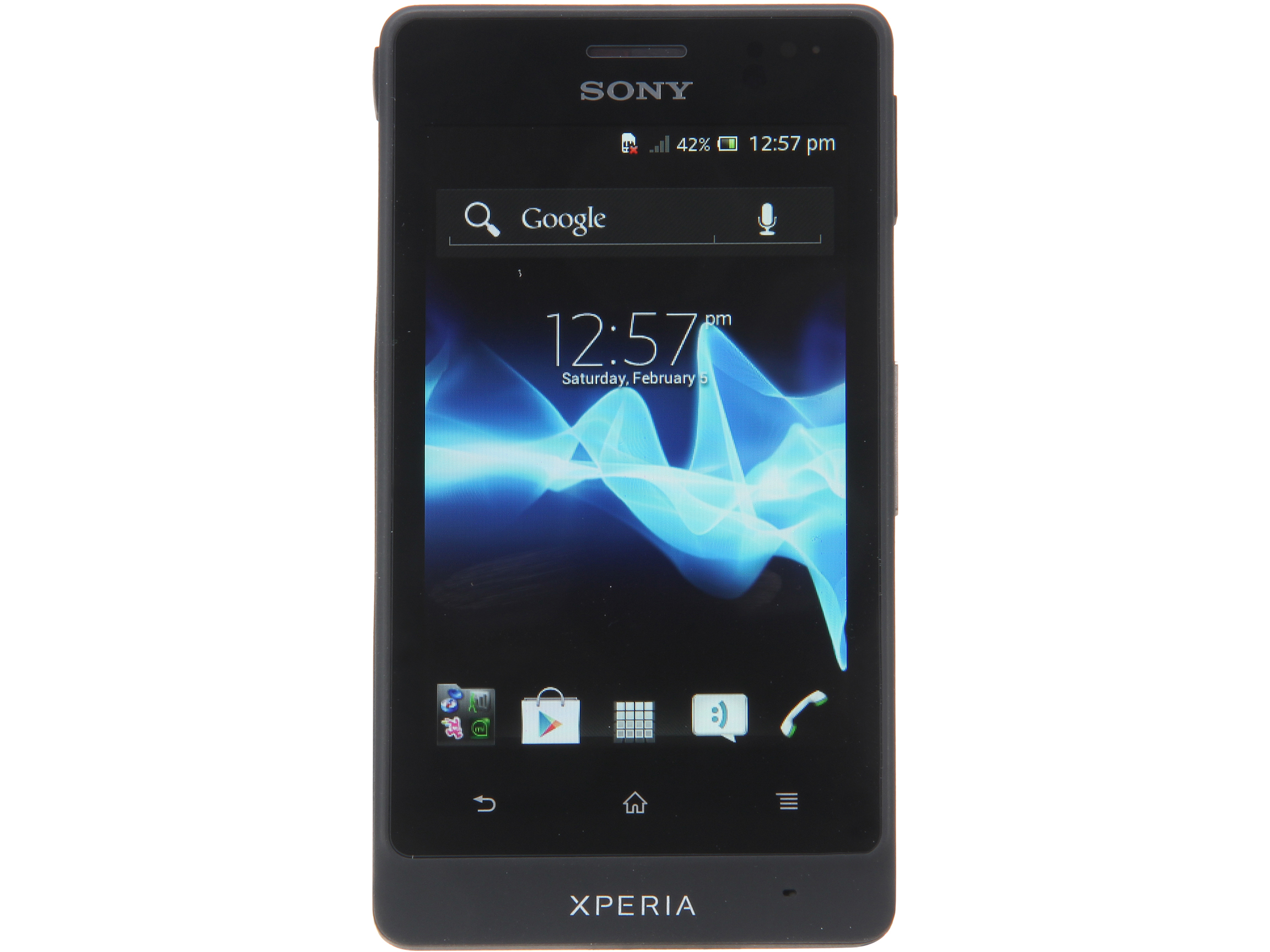 Sony Xperia advance ST27a Black 3G Unlocked Cell Phone