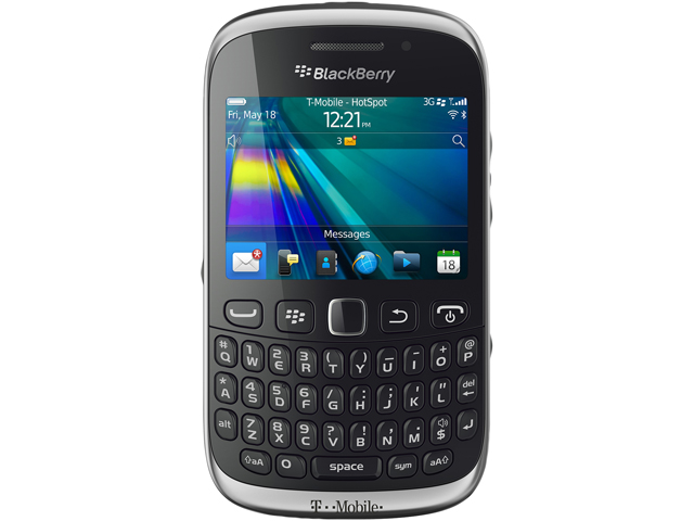 BlackBerry Curve 9315 512 MB ROM, 512 MB RAM Black Unlocked GSM OS 7 Cell Phone 2.44"