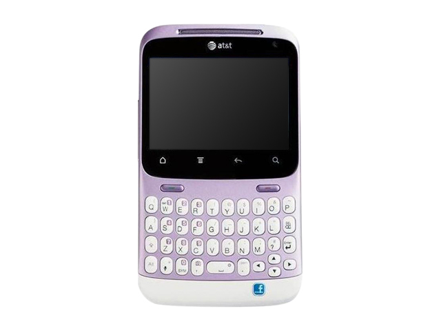 HTC Status A810a 512 MB ROM, 512 MB RAM Mauve Unlocked GSM Smart Phone w/ Android OS 2.3 / 5 MP Camera / QWERTY Keyboard 2.6"