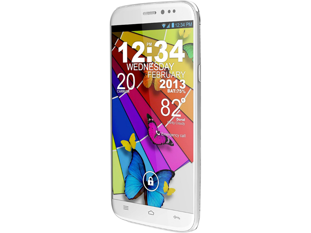 Blu Life View L110a 16GB 3G White Unlocked GSM Dual SIM Android Cell Phone 5.7" 1GB RAM