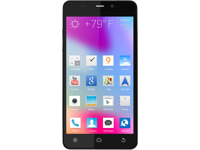 Blu Life Pure Mini L220a 16GB 3G Black Unlocked GSM Android Cell Phone 4.5" 1GB RAM
