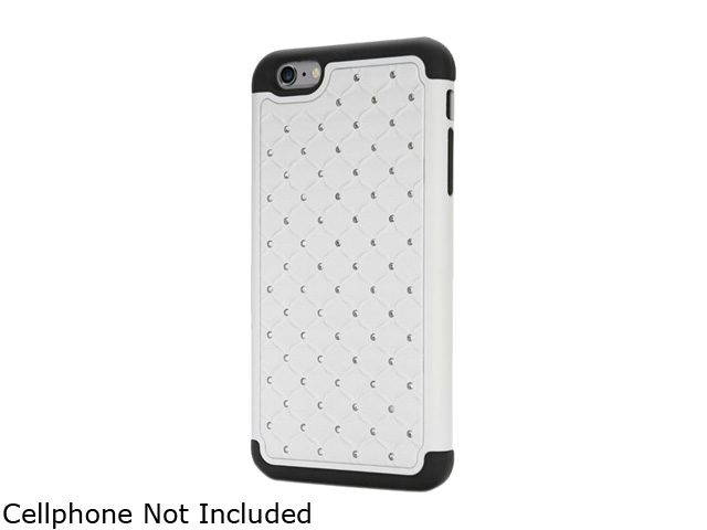 URGE Basics White iPhone 6 Plus Diamond Case UG IP6PLDIAMDCAS BWHT