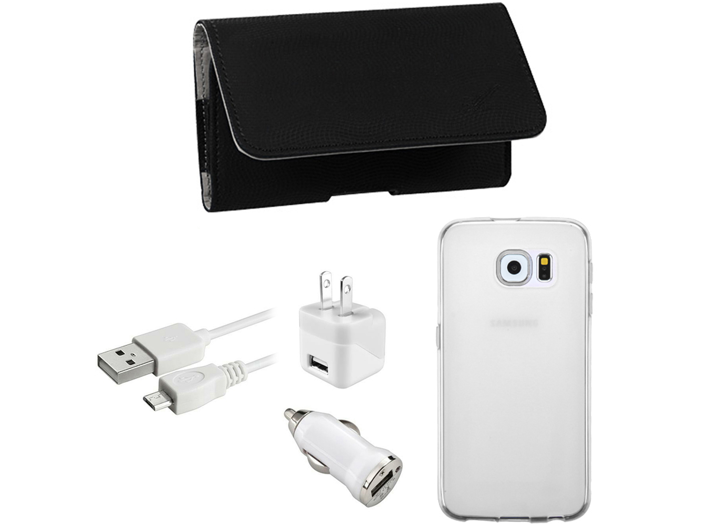 KTA Enterprises White Galaxy S6 G920 5 in 1 kit K439