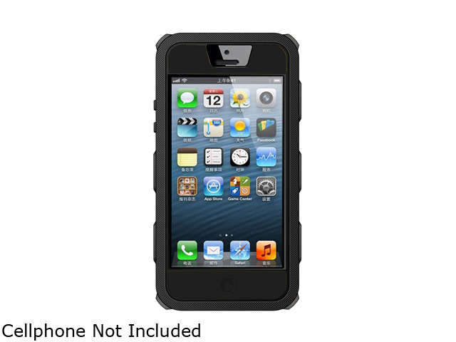 i Blason Black Apple iPhone 5C Hybrid Protective Case with Screen Protector iPhone5c Armorbox Black