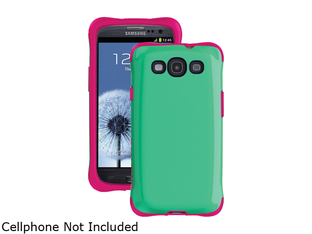 Ballistic Mint Green/Strawberry Pink Samsung Galaxy S III Aspira Series Case AP1127 A035