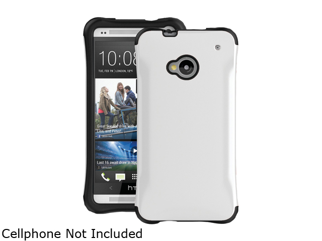 Ballistic White/Black HTC One Aspira Series Case AP1132 A085