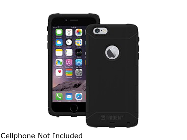 Trident 2014 Aegis Black Solid Case for iPhone 6 Plus (5.5in) AG API655 BK000