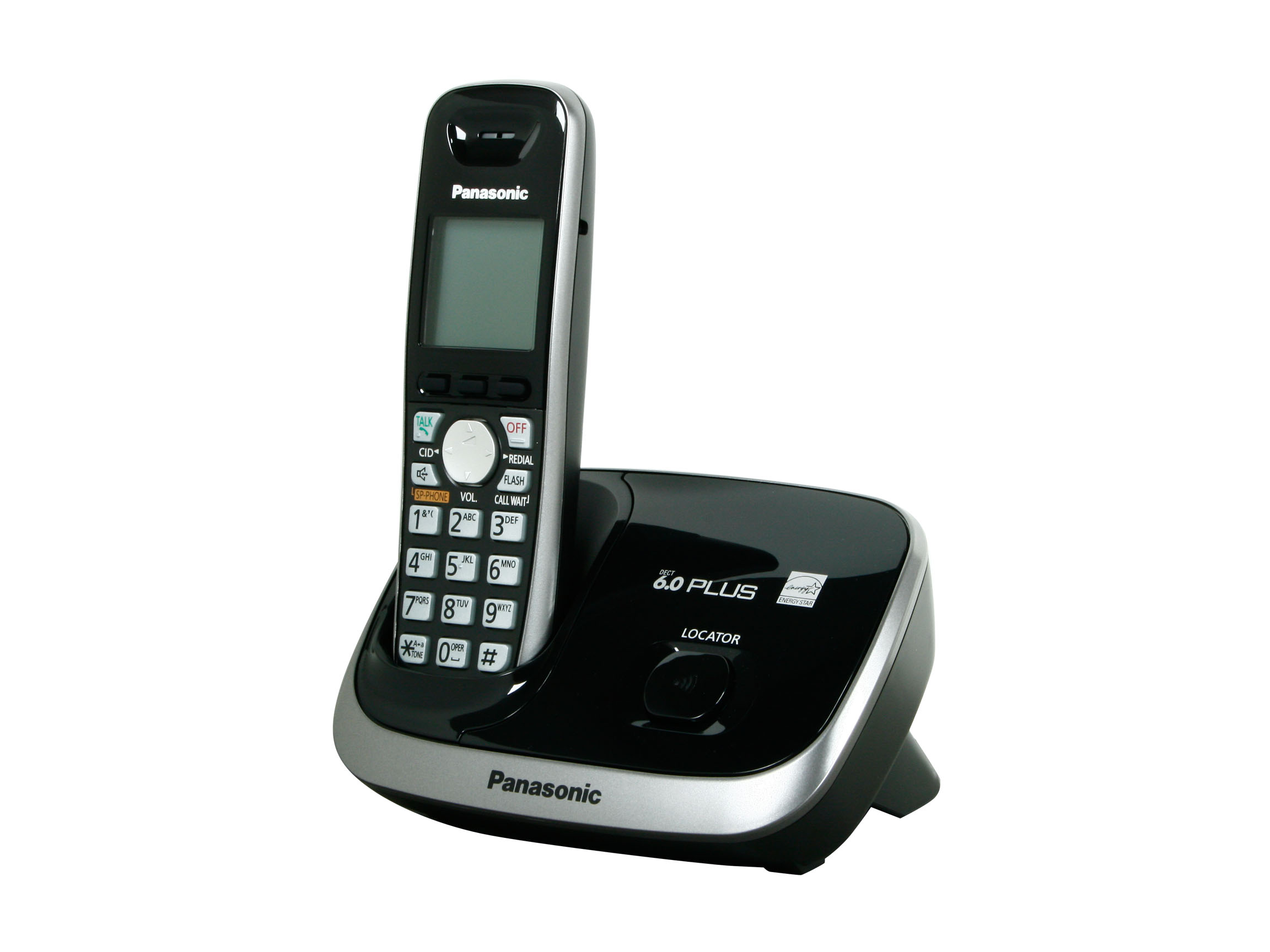 Panasonic KX TG6511B 1.9 GHz Digital DECT 6.0 1X Handsets Cordless Phone