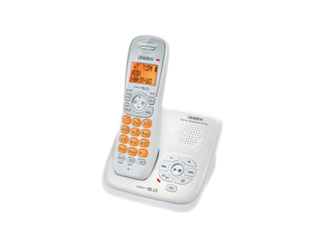 Uniden DECT1480 6C 1.9 GHz Digital DECT 6.0 6X Handsets Cordless Phones Integrated Answering Machine