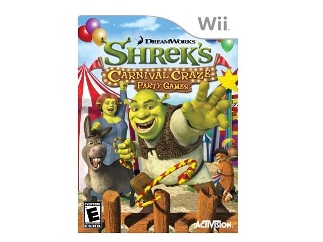    Shreks carnival craze Wii Game Activision