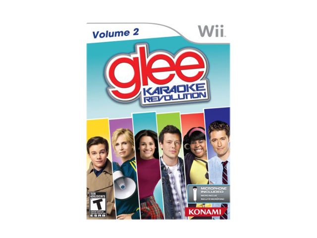    Karaoke Revolution Glee 2   Bundle Wii Game KONAMI