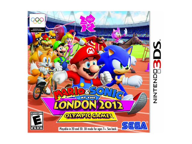 Mario & Sonic: London Olympic Games Nintendo 3DS Game SEGA