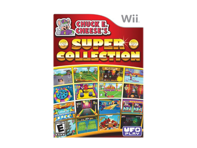    Chuck E Cheese Super Collection Wii Game UFO Interactive