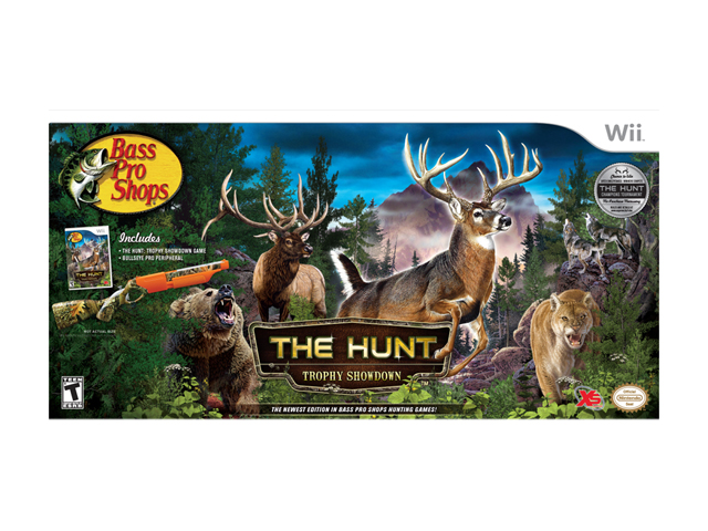     Bass Pro Shops The Hunt Trophy Showdown Bundle Wii Game XS Games