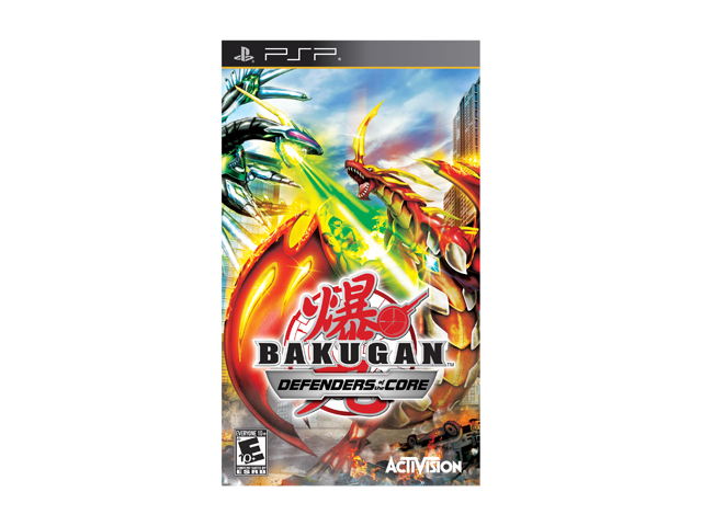 Bakugan Battle Brawlers: Defenders of the Core PSP Game Activision