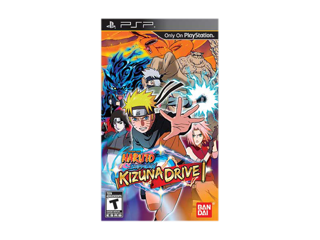    Naruto Shippuden Kizuna Drive PSP Game namco