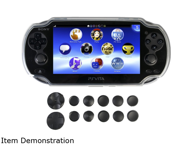    CTA Digital Playstation Vita TPU Bumper w/Extra Pads