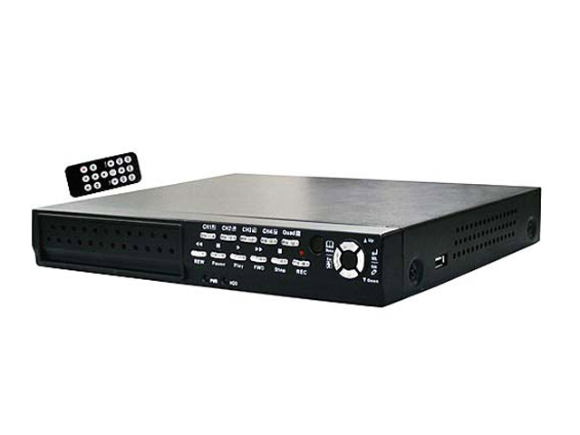 Q See QSD004 250 4 x BNC 250GB MJPEG DVR with USB 2.0 Port and Pre installed 250 GB HDD