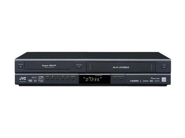 JVC DR MV80B Tunerless DVD Recorder & VHS Recorder Combo