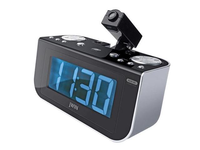 Jwin Projection Digital Alarm Clock with AM/FM Radio JL360