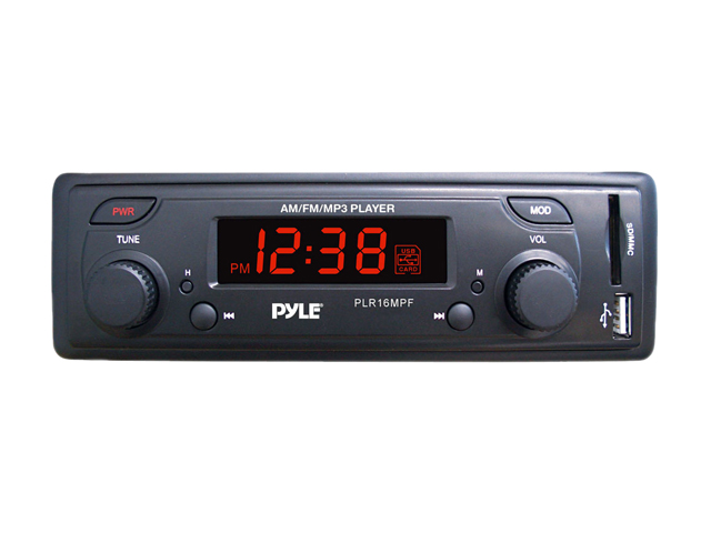    PYLE In Dash AM/FM MPX Receiver  Playback with USB/SD 