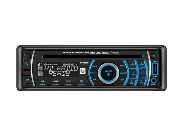    Dual In Dash CD Receiver Model XHDR6435