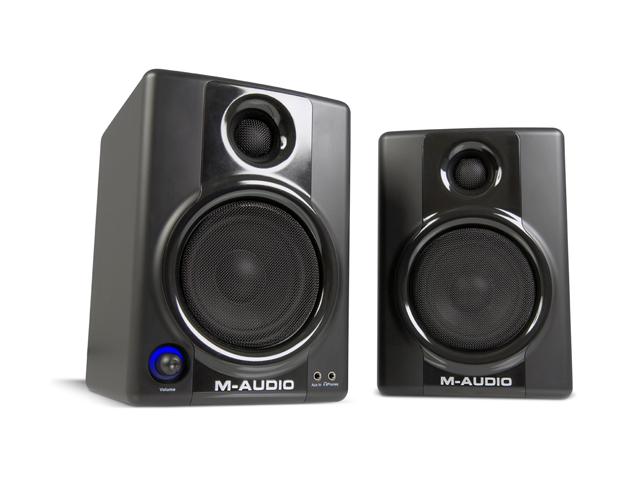 M Audio AV 40 2 CH Monitor Speakers for Professional Quality Media Creation Pair